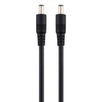 直流電源插頭 5.5 x 2.1mm 公頭對公頭轉接線，50cm，1米，1.5米