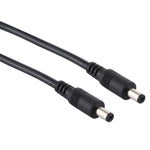 直流電源插頭 5.5 x 2.1mm 公頭對公頭轉接線，50cm，1米，1.5米
