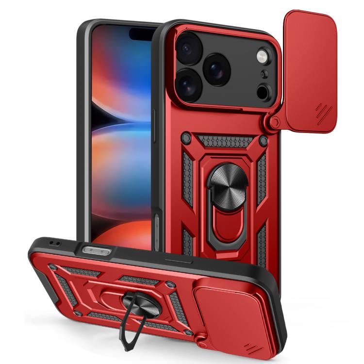 滑動鏡頭蓋設計TPU+PC手機殼，適用於iPhone 17e / 16e，iPhone 17 Pro Max，iPhone 17 Pro，iPhone 17，iPhone Air，iPhone 16 Pro Max