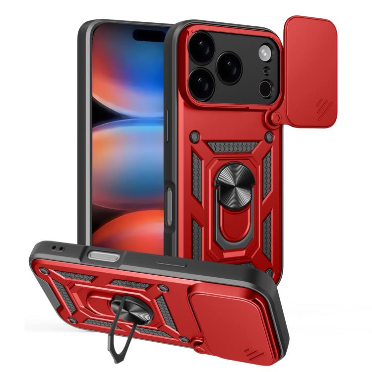 滑動鏡頭蓋設計TPU+PC手機殼，適用於iPhone 17e / 16e，iPhone 17 Pro Max，iPhone 17 Pro，iPhone 17，iPhone Air，iPhone 16 Pro Max