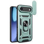 滑動鏡頭蓋設計TPU+PC手機殼，適用於iPhone 17e / 16e，iPhone 17 Pro Max，iPhone 17 Pro，iPhone 17，iPhone Air，iPhone 16 Pro Max