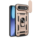 滑動鏡頭蓋設計TPU+PC手機殼，適用於iPhone 17e / 16e，iPhone 17 Pro Max，iPhone 17 Pro，iPhone 17，iPhone Air，iPhone 16 Pro Max
