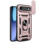 滑動鏡頭蓋設計TPU+PC手機殼，適用於iPhone 17e / 16e，iPhone 17 Pro Max，iPhone 17 Pro，iPhone 17，iPhone Air，iPhone 16 Pro Max