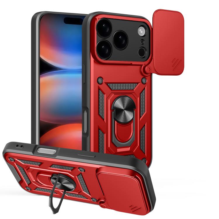 滑動鏡頭蓋設計TPU+PC手機殼，適用於iPhone 17e / 16e，iPhone 17 Pro Max，iPhone 17 Pro，iPhone 17，iPhone Air，iPhone 16 Pro Max