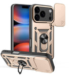 滑動鏡頭蓋設計TPU+PC手機殼，適用於iPhone 17e / 16e，iPhone 17 Pro Max，iPhone 17 Pro，iPhone 17，iPhone Air，iPhone 16 Pro Max