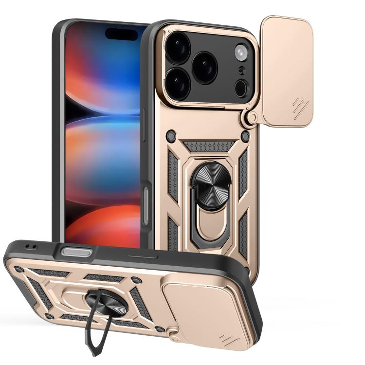 滑動鏡頭蓋設計TPU+PC手機殼，適用於iPhone 17e / 16e，iPhone 17 Pro Max，iPhone 17 Pro，iPhone 17，iPhone Air，iPhone 16 Pro Max