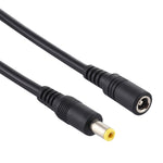 5.5 x 2.5mm 母頭轉公頭直流電源延長線，1米，1.5米，3米，5米，10米