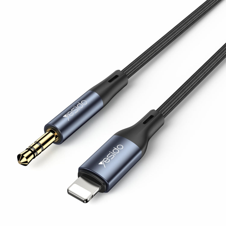 Yesido YAU35 8 Pin 轉 3.5mm AUX 音頻轉接線，YAU35