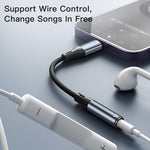 Yesido YAU37 8 Pin 轉 3.5mm 母音頻轉接器，YAU37