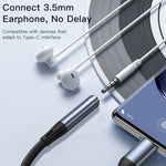 Yesido YAU38 Type-C 轉 3.5mm 母音頻轉接器，YAU38