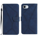 縫線壓紋皮革手機殼，適用於 iPhone 17e / 16e，適用於 iPhone 17 Pro Max，適用於 iPhone 17 Pro，適用於 iPhone 17，適用於 iPhone Air，適用於 iPhone 16 Pro Max，適用於 iPhone 16 Pro，適用於 iPhone 16 Plus