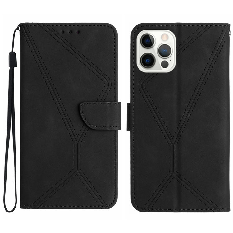 縫線壓紋皮革手機殼，適用於 iPhone 17e / 16e，適用於 iPhone 17 Pro Max，適用於 iPhone 17 Pro，適用於 iPhone 17，適用於 iPhone Air，適用於 iPhone 16 Pro Max，適用於 iPhone 16 Pro，適用於 iPhone 16 Plus