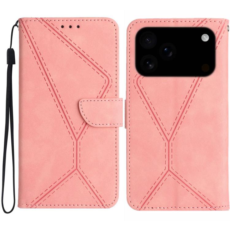 縫線壓紋皮革手機殼，適用於 iPhone 17e / 16e，適用於 iPhone 17 Pro Max，適用於 iPhone 17 Pro，適用於 iPhone 17，適用於 iPhone Air，適用於 iPhone 16 Pro Max，適用於 iPhone 16 Pro，適用於 iPhone 16 Plus