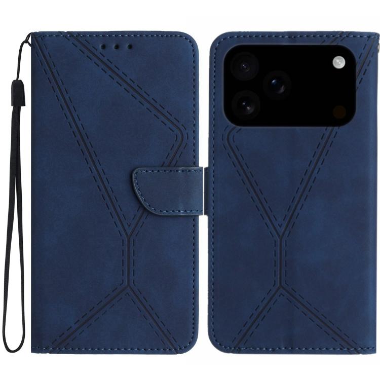 縫線壓紋皮革手機殼，適用於 iPhone 17e / 16e，適用於 iPhone 17 Pro Max，適用於 iPhone 17 Pro，適用於 iPhone 17，適用於 iPhone Air，適用於 iPhone 16 Pro Max，適用於 iPhone 16 Pro，適用於 iPhone 16 Plus