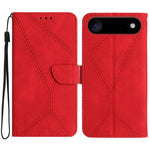 縫線壓紋皮革手機殼，適用於 iPhone 17e / 16e，適用於 iPhone 17 Pro Max，適用於 iPhone 17 Pro，適用於 iPhone 17，適用於 iPhone Air，適用於 iPhone 16 Pro Max，適用於 iPhone 16 Pro，適用於 iPhone 16 Plus