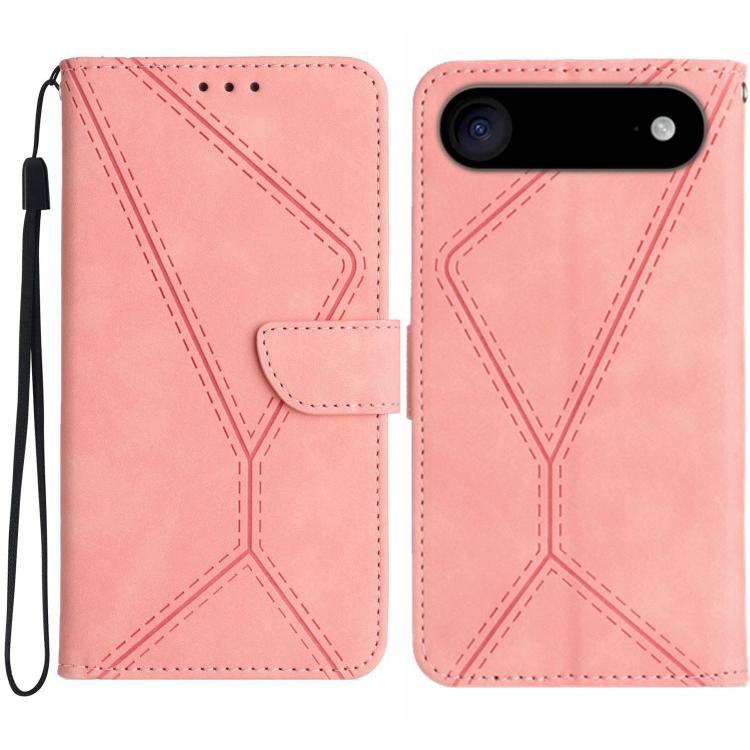 縫線壓紋皮革手機殼，適用於 iPhone 17e / 16e，適用於 iPhone 17 Pro Max，適用於 iPhone 17 Pro，適用於 iPhone 17，適用於 iPhone Air，適用於 iPhone 16 Pro Max，適用於 iPhone 16 Pro，適用於 iPhone 16 Plus