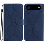 縫線壓紋皮革手機殼，適用於 iPhone 17e / 16e，適用於 iPhone 17 Pro Max，適用於 iPhone 17 Pro，適用於 iPhone 17，適用於 iPhone Air，適用於 iPhone 16 Pro Max，適用於 iPhone 16 Pro，適用於 iPhone 16 Plus