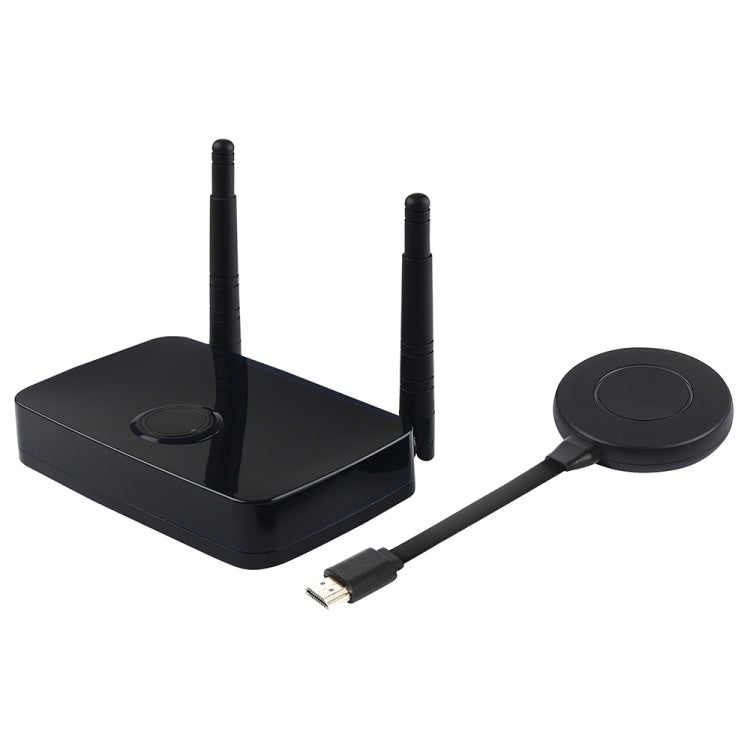 Measy UHD200 無線 HDMI 發射接收器，傳輸距離：100米，無線發射接收器 100米
