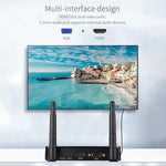 Measy UHD200 無線 HDMI 發射接收器，傳輸距離：100米，無線發射接收器 100米