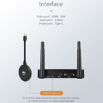 Measy UHD200 無線 HDMI 發射接收器，傳輸距離：100米，無線發射接收器 100米