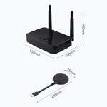 Measy UHD200 無線 HDMI 發射接收器，傳輸距離：100米，無線發射接收器 100米