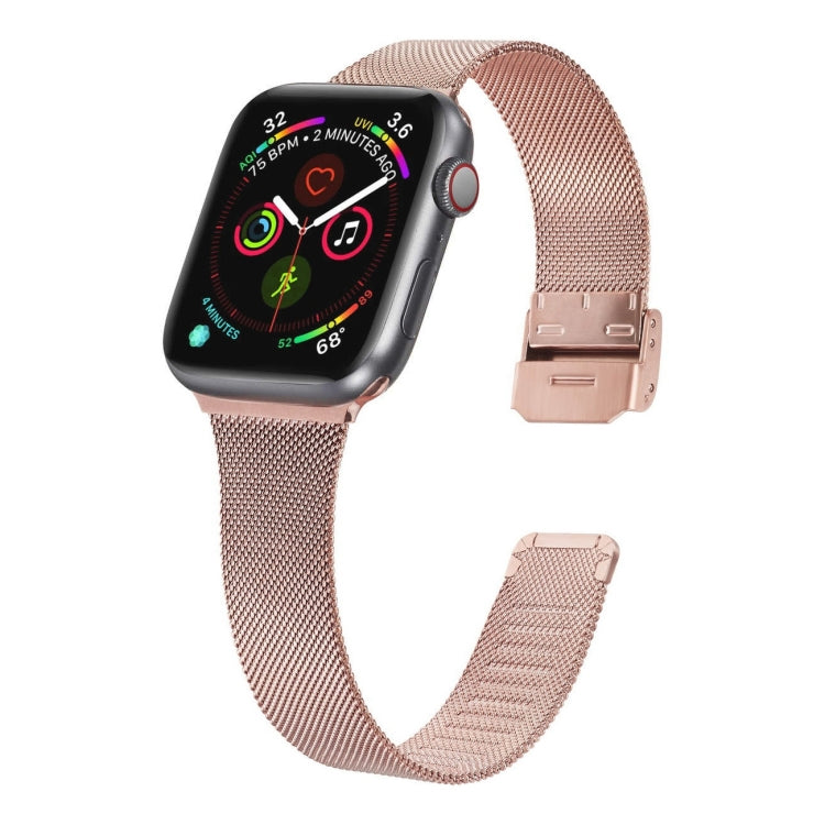 米蘭尼斯不鏽鋼錶帶，適用於 Apple Watch Series 8&7 41mm／SE 2&6&SE&5&4 40mm／3&2&1 38mm，適用於 Apple Watch Ultra 49mm／Series 8&7 45mm／SE 2&6&SE&5&4 44mm／3&2&1 42mm，適用於 Apple Watch Series 7 45mm／6 & SE & 5 & 4 44mm／3 & 2 & 1 42mm