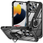 TPU + PC 鏡頭保護手機殼附指環支架，適用於 iPhone 17e / 16e、iPhone 17 Pro Max、iPhone 17、iPhone Air、iPhone 16 Pro Max、iPhone 16 Pro、iPhone 16 Plus、iPhone 16、iPhone 15 Pro Max