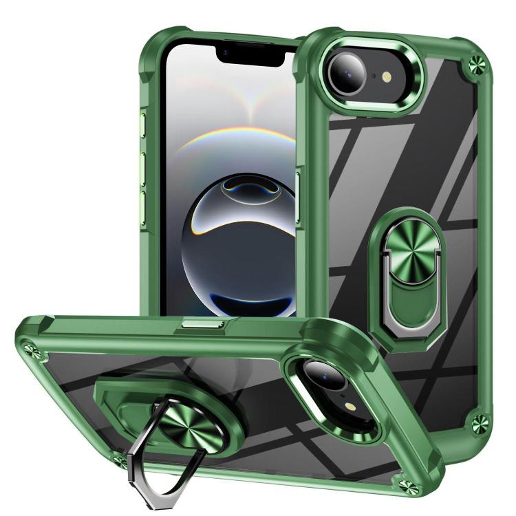 TPU + PC 鏡頭保護手機殼附指環支架，適用於 iPhone 17e / 16e、iPhone 17 Pro Max、iPhone 17、iPhone Air、iPhone 16 Pro Max、iPhone 16 Pro、iPhone 16 Plus、iPhone 16、iPhone 15 Pro Max
