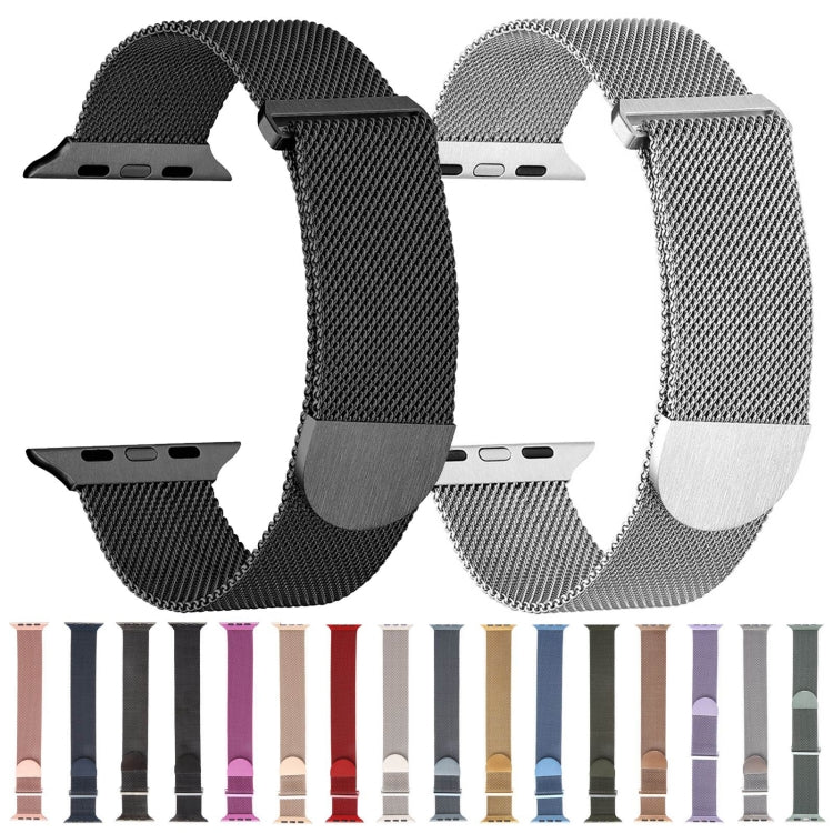 米蘭尼斯金屬磁吸錶帶，適用於 Apple Watch SE 2022 40mm，Apple Watch 9 45mm，Apple Watch 9 41mm