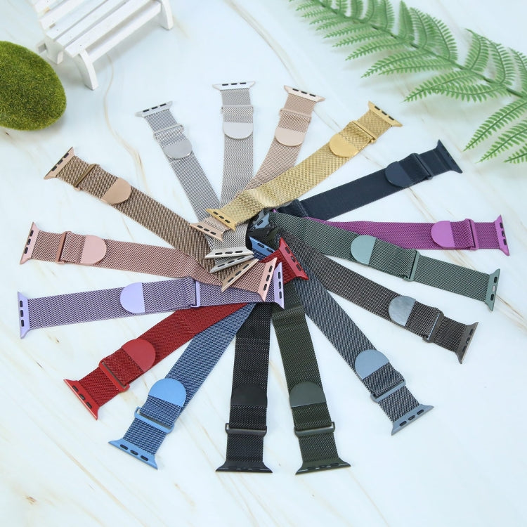 米蘭尼斯金屬磁吸錶帶，適用於 Apple Watch SE 2023 44mm，Apple Watch Ultra 49mm，Apple Watch 8 41mm