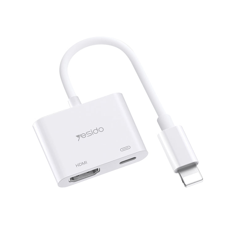 Yesido HM06 8 Pin 轉 HDMI 音視頻轉接器，HM06