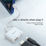 Yesido HM06 8 Pin 轉 HDMI 音視頻轉接器，HM06