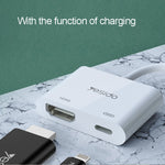 Yesido HM06 8 Pin 轉 HDMI 音視頻轉接器，HM06