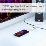 Yesido HM06 8 Pin 轉 HDMI 音視頻轉接器，HM06