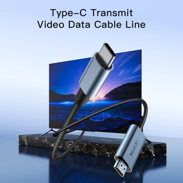 Yesido HM10 USB-C / Type-C 轉 HDMI 高清轉接線, HM10