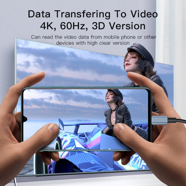 Yesido HM10 USB-C / Type-C 轉 HDMI 高清轉接線, HM10