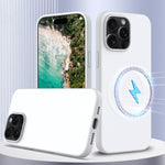防震矽膠 Magsafe 手機殼，適用於 iPhone 16 Pro Max、iPhone 16 Pro、iPhone 16 Plus、iPhone 16、iPhone 15 Pro Max