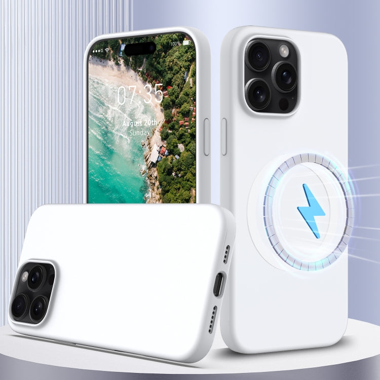 防震矽膠 Magsafe 手機殼，適用於 iPhone 16 Pro Max、iPhone 16 Pro、iPhone 16 Plus、iPhone 16、iPhone 15 Pro Max