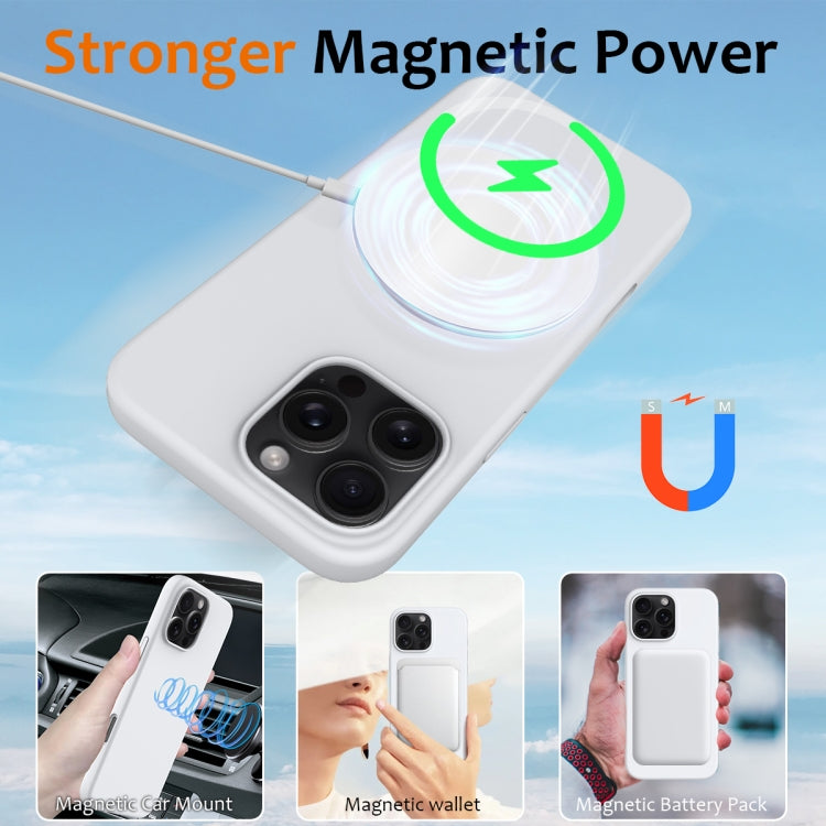 防震矽膠 Magsafe 手機殼，適用於 iPhone 16 Pro Max、iPhone 16 Pro、iPhone 16 Plus、iPhone 16、iPhone 15 Pro Max