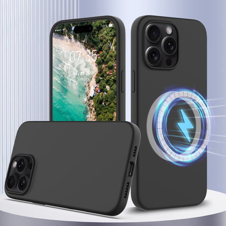 防震矽膠 Magsafe 手機殼，適用於 iPhone 16 Pro Max、iPhone 16 Pro、iPhone 16 Plus、iPhone 16、iPhone 15 Pro Max