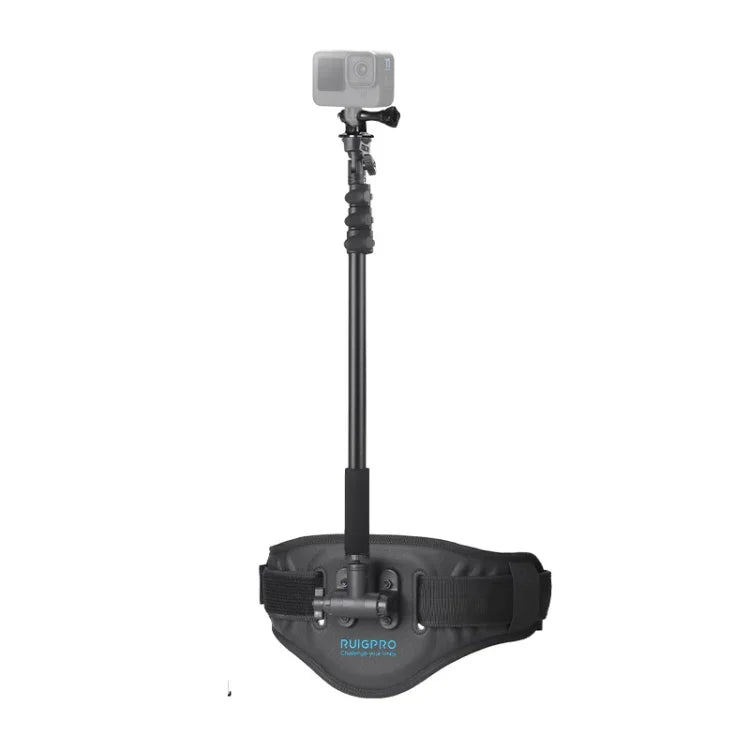 RUIGPRO 腰帶安裝帶，適用於手機雲台穩定器，帶運動相機轉接座，帶手機夾，帶手機夾及自拍棒，帶轉接座及自拍棒