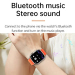 WS-E9 Ultra 2.2 inch IP67 Waterproof Metal Buckle Ocean Silicone Band Smart Watch, Support Heart Rate / NFC, Metal Buckle Ocean Silicone Band (Orange), Metal Buckle Ocean Silicone Band (Blue), Metal Buckle Ocean Silicone Band (Silver)
