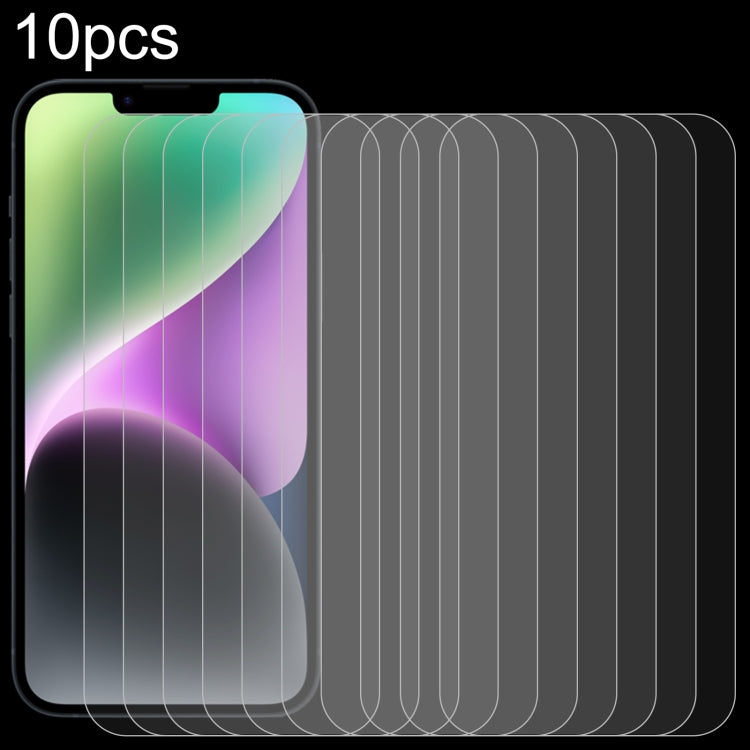 10片裝0.26mm 9H 2.5D高鋁鋼化玻璃膜，適用於iPhone 17 Pro Max、iPhone 17 Pro / 17、iPhone Air、iPhone 16 Pro Max、iPhone 16 Pro、iPhone 16 Plus、iPhone 16、iPhone 15 Plus / 15 Pro Max、iPhone 15 / 15 Pro