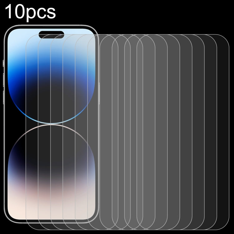 10片裝0.26mm 9H 2.5D高鋁鋼化玻璃膜，適用於iPhone 17 Pro Max、iPhone 17 Pro / 17、iPhone Air、iPhone 16 Pro Max、iPhone 16 Pro、iPhone 16 Plus、iPhone 16、iPhone 15 Plus / 15 Pro Max、iPhone 15 / 15 Pro