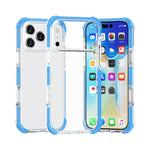 四角防震 TPU 混合壓克力手機殼，適用於 iPhone 17 Pro Max、iPhone 17 Pro、iPhone 17、iPhone Air