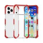 四角防震 TPU 混合壓克力手機殼，適用於 iPhone 17 Pro Max、iPhone 17 Pro、iPhone 17、iPhone Air