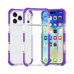 四角防震 TPU 混合壓克力手機殼，適用於 iPhone 17 Pro Max、iPhone 17 Pro、iPhone 17、iPhone Air