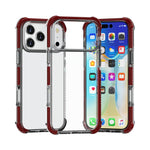 四角防震 TPU 混合壓克力手機殼，適用於 iPhone 17 Pro Max、iPhone 17 Pro、iPhone 17、iPhone Air