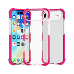 四角防震 TPU 混合壓克力手機殼，適用於 iPhone 17 Pro Max、iPhone 17 Pro、iPhone 17、iPhone Air