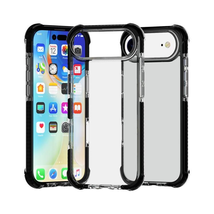 四角防震 TPU 混合壓克力手機殼，適用於 iPhone 17 Pro Max、iPhone 17 Pro、iPhone 17、iPhone Air